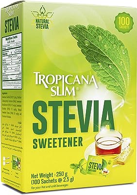 Édulcorant tropicana slim stevia enrichi en chrome 25 g x 100. Faites des économies sans sacrifier la qualité avec DIAYTAR SENEGAL . Notre boutique en ligne propose une immense variété de produits discount, allant des appareils électroménagers aux vêtements tendance et aux gadgets les plus populaires. Trouvez tout ce dont vous avez besoin à des prix incroyables !