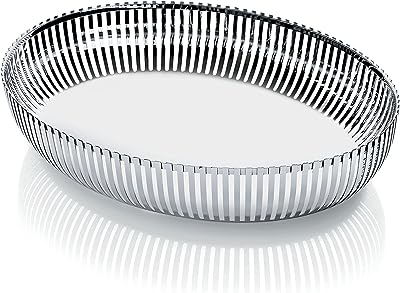 Panier ovale alessi en acier inoxydable 18 10 poli miroir argent. À la recherche de bonnes affaires ? DIAYTAR SENEGAL  est là pour vous ! Notre boutique en ligne généraliste propose une variété de produits discount, allant des articles pour la maison à l'électroménager, en passant par l'informatique et la mode, ainsi que les gadgets indispensables à petits prix.