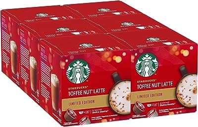 Dosettes de café starbucks nescafé dolce gusto toffee nut latte en édition. Dites adieu aux prix exorbitants avec DIAYTAR SENEGAL, votre destination en ligne pour des produits discount de qualité. Du dernier cri en matière d'électroménager aux tendances de la mode à prix réduits, notre boutique en ligne propose une large gamme d'articles à des prix imbattables. Ne manquez pas nos offres spéciales qui vous permettront de réaliser d'énormes économies.