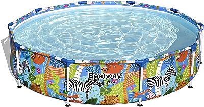 Best way ball steel pro safari rond 305x66cm multicolore 56985. DIAYTAR SENEGAL  - Votre solution en ligne pour des achats discount sans compromis. Plongez dans notre univers où vous trouverez tout ce dont vous avez besoin, de l'électroménager aux articles tendance en passant par les produits informatiques. Faites des économies sans sacrifier la qualité chez nous !