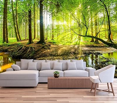 Rihui papier peint mural automne forêt ruisseau impression design image pour chambre. En quête de produits discount de qualité ? DIAYTAR SENEGAL  est là pour vous satisfaire ! Explorez notre boutique en ligne et découvrez notre vaste gamme de produits pour la maison, l'électroménager, l'informatique et la mode. Obtenez des articles de dernière tendance à des prix incroyables et faites des économies substantielles.