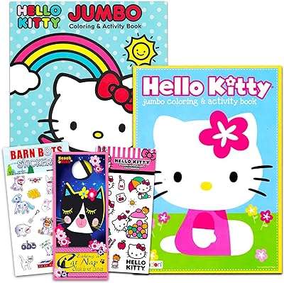 Hello kitty super set livre de coloriage et autocollants avec accroche porte. DIAYTAR SENEGAL  : la destination incontournable pour des achats discount en ligne. Découvrez notre gamme complète de produits discount allant des indispensables de la maison aux dernières tendances en matière de gadgets et d'informatique. Faites des économies tout en obtenant des articles de qualité en un seul clic !