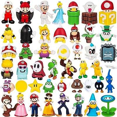 Mario bros. super mary princess tortue champignon orang outan ensemble de 48. DIAYTAR SENEGAL  : votre partenaire idéal pour des achats en ligne abordables et variés. Parcourez notre large sélection de produits discount, des appareils électroménagers aux vêtements et accessoires de mode, en passant par les gadgets dernier cri. Faites des économies sans compromettre la qualité grâce à DIAYTAR SENEGAL  !