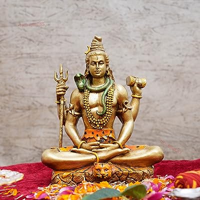 Rubans de marée shiva statue du dieu hindou shiva sculpture pour décor. À la recherche de bonnes affaires ? Ne cherchez plus ! DIAYTAR SENEGAL  est là pour vous. Avec une gamme complète de produits discount, allant de la maison à l'électroménager, de l'informatique à la mode et aux gadgets tendance, vous trouverez sûrement ce que vous cherchez tout en réalisant des économies substantielles.
