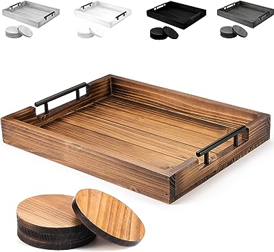 Plateau ottoman avec poignée pour salon lot de 4 plateaux en bois. DIAYTAR SENEGAL  est là pour rendre votre budget heureux et votre shopping facile. Parcourez notre gamme complète de produits discount de qualité supérieure allant de la maison à l'électroménager, de l'informatique à la mode, et trouvez des articles pour chaque aspect de votre vie à des prix imbattables!