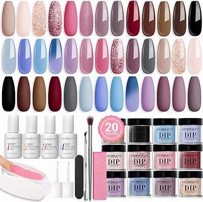 Azur beauty kit de démarrage de poudre de trempage 20 couleurs d'été bleu et rose. DIAYTAR SENEGAL, votre allié pour des économies au quotidien ! Parcourez notre large catalogue en ligne et explorez notre gamme de produits discount allant de l'électroménager à l'informatique en passant par la mode. Profitez des dernières tendances à petits prix et faites de bonnes affaires sans compromis sur la qualité.