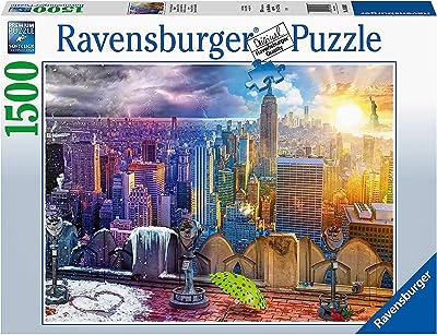 Puzzle ravensburger jour et nuit nyc skyline (1500 pièces). Faites des bonnes affaires en un clic avec DIAYTAR SENEGAL  ! Notre boutique en ligne généraliste vous propose une large gamme de produits discount, de l'électroménager à l'informatique en passant par la mode et les gadgets. N'attendez plus pour économiser et équiper votre maison à prix réduits, sans compromis sur la qualité !