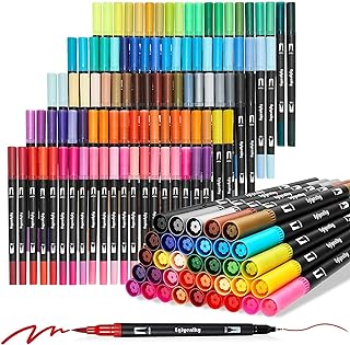 Marqueurs à double pointe stylos de coloriage pour adultes 100 marqueurs. Ne cherchez plus ailleurs, DIAYTAR SENEGAL  vous offre le meilleur choix de produits discount en ligne. Avec notre assortiment varié et nos prix compétitifs, vous trouverez tout ce dont vous avez besoin pour la maison, l'électronique, l'informatique et la mode. Faites des économies tout en faisant des achats intelligents.