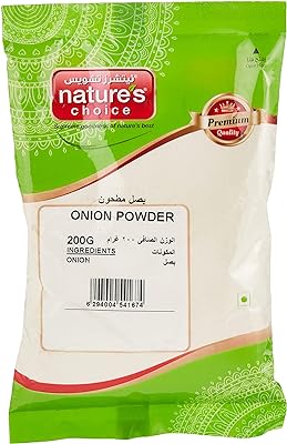 Poudre d'oignon nature's choice 200 g. En quête de produits à petits prix ? DIAYTAR SENEGAL  est là pour vous satisfaire ! Explorez notre vaste sélection d'articles allant de la maison à l'électroménager en passant par l'informatique et la mode. Naviguez aisément sur notre site et découvrez un éventail de produits discount qui répondront à toutes vos attentes.