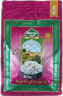 Riz basmati mehran à grains longs 20 kilogrammes 20000 grammes 1. DIAYTAR SENEGAL  deviendra rapidement votre référence pour tous vos besoins discount en ligne. Découvrez notre vaste assortiment de produits allant des indispensables de la maison aux dernières innovations technologiques, en passant par les vêtements et les accessoires de mode à prix cassés. Profitez de notre offre exceptionnelle dès maintenant !