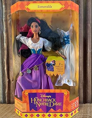 Poupée disney le bossu de notre dame esmeralda de 115 pouces entièrement articulée (classée en 1995). DIAYTAR SENEGAL  - L'adresse incontournable des chasseurs de bonnes affaires en ligne. Découvrez notre large gamme de produits à prix discount, allant des gadgets innovants aux appareils électroménagers dernier cri. Faites des économies sans sacrifier vos envies !