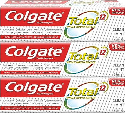 Dentifrice colgate total clean protection 12 heures à la menthe  . Bienvenue chez DIAYTAR SENEGAL, votre destination en ligne pour des prix imbattables ! Découvrez notre vaste choix d'articles discount, des essentiels pour la maison aux appareils électroménagers, en passant par l'informatique, la mode et les gadgets tendance, le tout à des tarifs défiant toute concurrence.