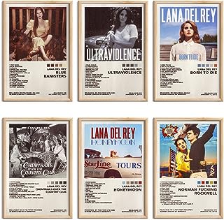 Lot de 6 affiches de lana del rey pour couverture d'album 203. Découvrez DIAYTAR SENEGAL, votre boutique en ligne discount préférée pour des achats malins. Trouvez tout ce dont vous avez besoin, de la maison à l'électroménager, de l'informatique à la mode, et profitez de prix imbattables sur notre gamme de produits variée et de qualité.