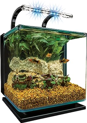 Ensemble d'aquarium contour marineland de 3 gallons coins ronds en verre. DIAYTAR SENEGAL  - la meilleure adresse en ligne pour des achats discount dans tous les domaines ! Découvrez notre vaste choix de produits, de la maison à l'électroménager en passant par l'informatique et la mode. Profitez des réductions incroyables sur des articles de qualité, vous permettant d'économiser sans compromis. Avec des options de livraison rapides et notre engagement envers votre satisfaction, bénéficiez d'une expérience d'achat en ligne sans tracas chez nous !