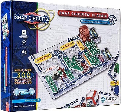 Kit d'exploration électronique classique snap circuits sc 300 | plus de 300. Explorez DIAYTAR SENEGAL  et découvrez une multitude de produits incroyables à des prix réduits. De l'électroménager aux gadgets en passant par la mode, notre boutique en ligne généraliste offre une vaste sélection pour tous vos besoins à petit prix. Faites des économies tout en vous faisant plaisir en passant commande dès maintenant!