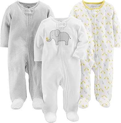 Ensemble de 3 bébés en coton sleep and play. Trouvez les meilleures affaires en ligne chez DIAYTAR SENEGAL  - une boutique généraliste offrant une variété de produits discount allant de l'électroménager aux articles high-tech, sans oublier les vêtements et les accessoires tendances. Découvrez un choix incroyable de produits de qualité à des prix imbattables !