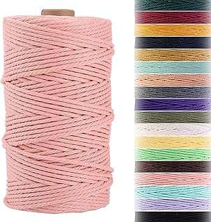 Cordon rose de 3 mm x 109 m cordon en coton coloré pour l'artisanat. DIAYTAR SENEGAL  : la solution idéale pour des achats malins en ligne. Profitez de notre large gamme de produits discount, allant des appareils électroménagers essentiels aux dernières tendances de la mode, en passant par les accessoires informatiques indispensables, et économisez tout en vous faisant plaisir.