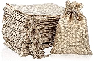 Sacs à cordon en toile de jute hessienne 17x23cm pour cadeaux d'anniversaire et de mariage. DIAYTAR SENEGAL, votre destination en ligne pour des achats malins à petits prix ! Parcourez notre vaste catalogue qui regorge de produits discount, des essentiels de la maison aux appareils électroménagers, en passant par les dernières tendances de la mode et les gadgets high-tech.