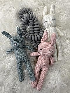 Bayzelp baby bunny crochet amigurumi 100% jouets faits à la main - DIAYTAR  SÉNÉGAL