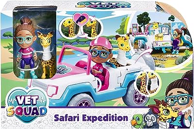 Poupée yara 4" x 4" fit squad safari expedition 3" avec véhicule animaux et accessoires. Ne cherchez plus ailleurs, DIAYTAR SENEGAL  vous offre le meilleur choix de produits discount en ligne. Avec notre assortiment varié et nos prix compétitifs, vous trouverez tout ce dont vous avez besoin pour la maison, l'électronique, l'informatique et la mode. Faites des économies tout en faisant des achats intelligents.