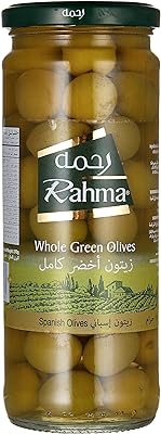 Olives vertes entières rahma 450 g. DIAYTAR SENEGAL  est votre guichet unique pour des produits discount de premier ordre. Parcourez notre catalogue en ligne et découvrez notre sélection soigneusement choisie d'articles pour la maison, l'électroménager, l'informatique et la mode, tous disponibles à des prix abordables. Vous ne trouverez pas de meilleurs deals ailleurs !