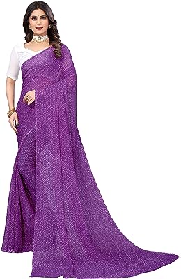 Yashika sari georgette bandhani imprimé violet pour femme avec chemisier non. Faites des découvertes et des économies chez DIAYTAR SENEGAL . Notre boutique en ligne propose une gamme étendue de produits discount, couvrant la maison, l'électroménager, l'informatique, la mode et bien plus encore. Obtenez des produits de qualité à des prix imbattables en quelques clics seulement.