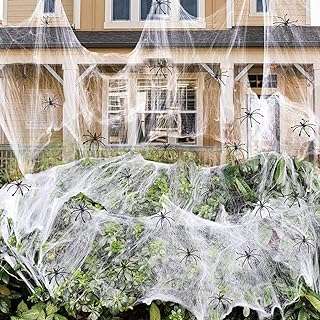 Tapisserie en toile d'araignée de 1 000 pieds carrés pour les décorations d'halloween avec 100. DIAYTAR SENEGAL  est la boutique en ligne idéale pour les chasseurs de bonnes affaires. Explorez notre vaste choix de produits à prix discount, parmi lesquels l'électroménager, l'informatique, la mode et les gadgets, et économisez tout en vous faisant plaisir !