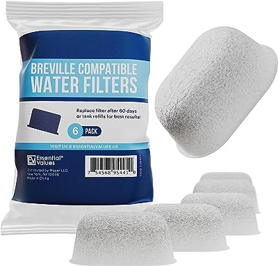 Paquet de 6 filtres à eau de remplacement pour breville bwf100 charbon actif par essential. DIAYTAR SENEGAL  - votre guichet unique pour des trouvailles discount dans tous les domaines ! Découvrez notre collection riche et variée de produits, allant de l'électroménager pratique à l'informatique performante en passant par la mode. Faites des économies considérables sur des articles de qualité, sans compromettre votre style ou vos besoins essentiels. Choisissez la commodité de nos options de livraison rapides et profitez d'une expérience de magasinage en ligne sans tracas dès aujourd'hui !