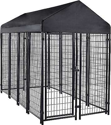 Cage grillagée soudée amazonbasics pour l'extérieur grande (102" x 48" 72"). DIAYTAR SENEGAL  - Votre adresse en ligne pour des offres discount irrésistibles. Trouvez tout ce dont vous avez besoin, du mobilier aux appareils électroniques en passant par les tendances de la mode, et profitez de nos prix imbattables. Réinventez votre façon de faire des achats et économisez dès maintenant !