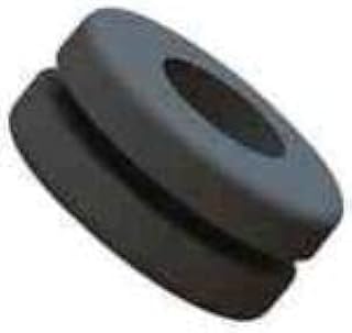 Dgb-13, œillet de diaphragme - découpe sur un côté, noir, diamètre de trou