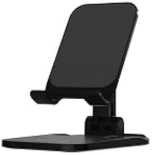 Support de téléphone portable de bureau pliable devia avec angle réglable, silicone antidérapant