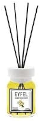 Diffuseur de parfum eiffel avec 4 bâtons, flacon en verre de 120 ml avec couvercle en céramique pour parfum d'intérieur, salon, bureau, diffuseur de parfum de turquie (abeille). Diaytar : Des offres irrésistibles chaque jour