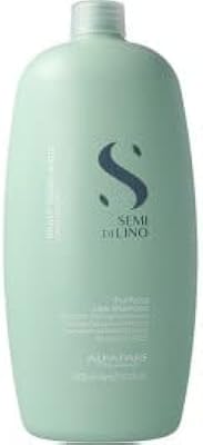 Alfaparf milano semi di lino shampoing purifiant pour cuir chevelu, 1 litre, 8022297095905