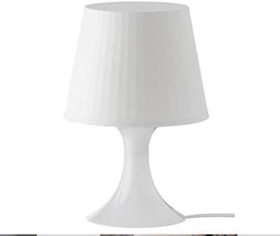 Lampe de table ikea lampan, blanche 29 cm (11") sans ampoule
