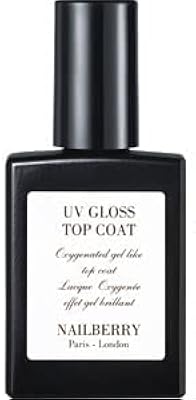 Vernis à ongles nail perry luxegen | top coat uv pailleté
