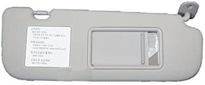 Pare-soleil intérieur d'origine hyundai motors 852203x000tx pour le passager droit, une pièce