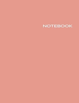 Cahier : grand carnet ligné avec pages numérotées, couleur dahlia en fleurs, grand
