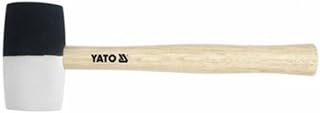 Maillet en caoutchouc yato avec manche en bois yt-4603 580g