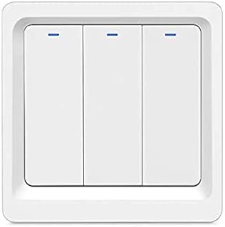 Interrupteur d'éclairage mural intelligent zigbee easliv sans neutre et aucun condensateur