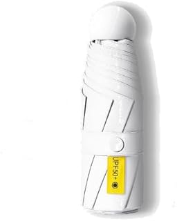 Mini parapluie de voyage, parapluie de voyage pliant coupe-vent, pare-soleil portable léger, protection