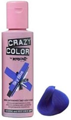 Teinture capillaire crazy color couleur cyan
