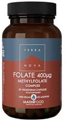 Complexe d'acide folique terranova (folate de méthyle) 400 mg - 50 gélules végétales