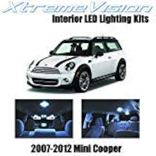 Xtremevision mini cooper 2007-2012 kit d'équipement intérieur led de luxe blanc froid