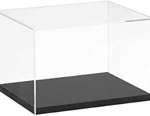 Boîte de présentation en acrylique transparent lamset ebda avec base en bois noir pour présenter un magasin de jouets et d'objets de collection, protéger contre la poussière (l18 x l15 x h12 cm) (taille s). Des économies substantielles vous attendent sur Diaytar