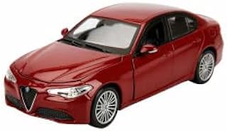 Voiture moulée sous pression p progo alfa romeo giulia à l'échelle 1:24