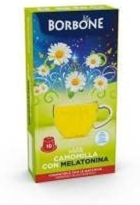 Capsules nespresso bourbon camomille 5g de 10