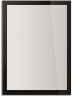 Cadre magnétique durable duraform | a3 noir | paquet de 2 | résistant