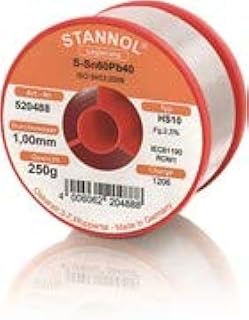 Fil à souder hs10 2,5% 1,0 sn60pb40 250g