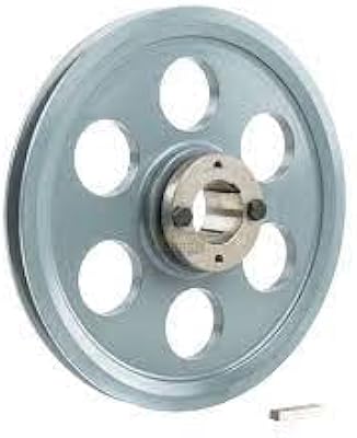 Roue de poulie en aluminium ebbasley avec moteur de compresseur (4,5" 24 mm)
