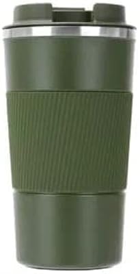 Tasse à café de voyage en acier inoxydable à double paroi isolée sous